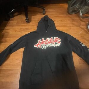HELLSTAR TOUR hoodie Grey Size Large